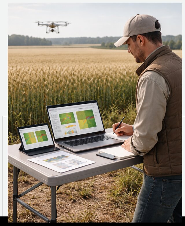 Система AI прогнозирования урожайности для точных агрономий в Братске