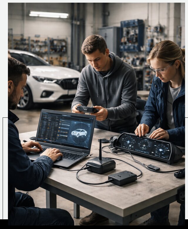 Разработка Connected Car и ПО для автопрома в Братске